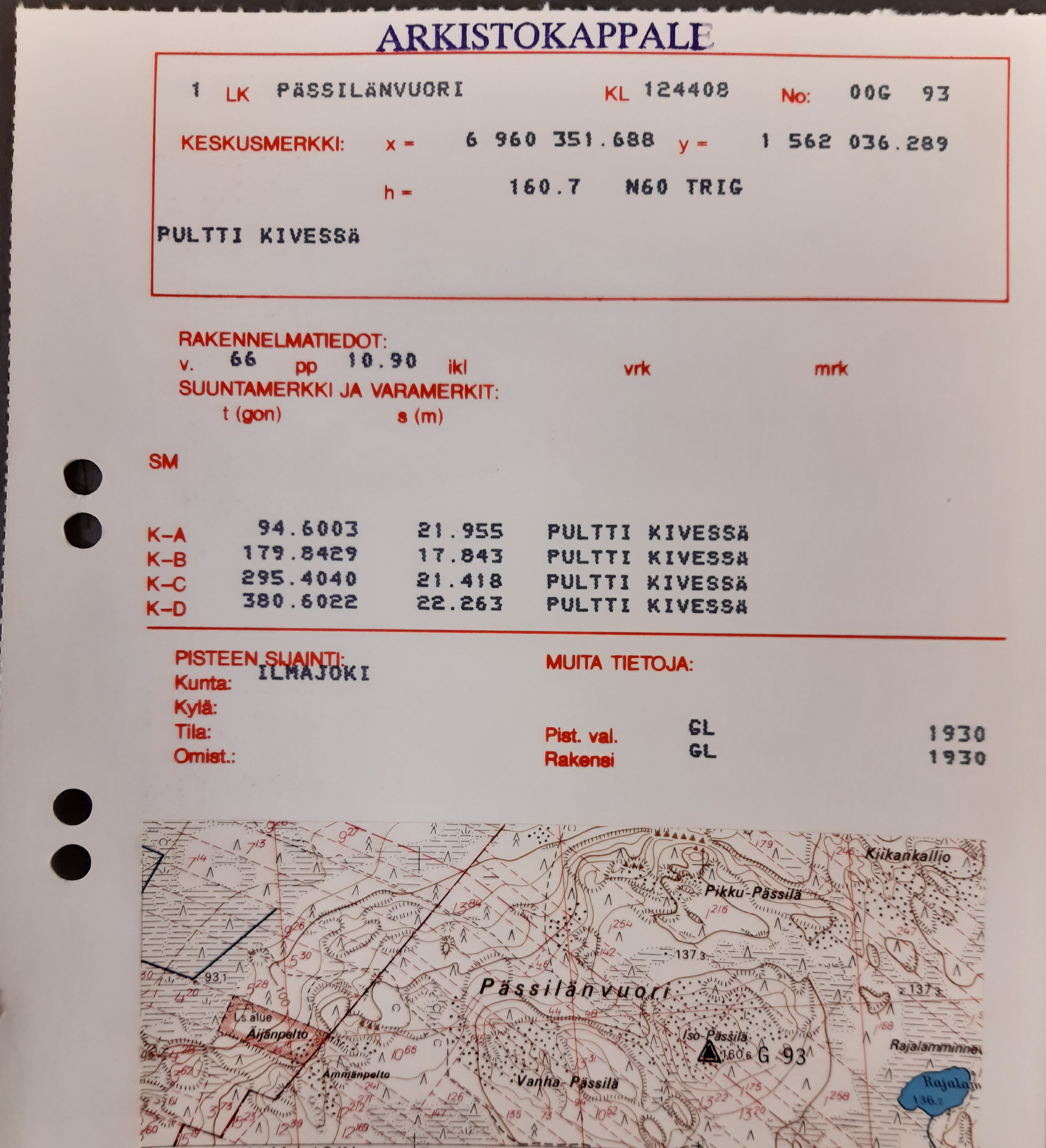 Pässilänvuori 1966