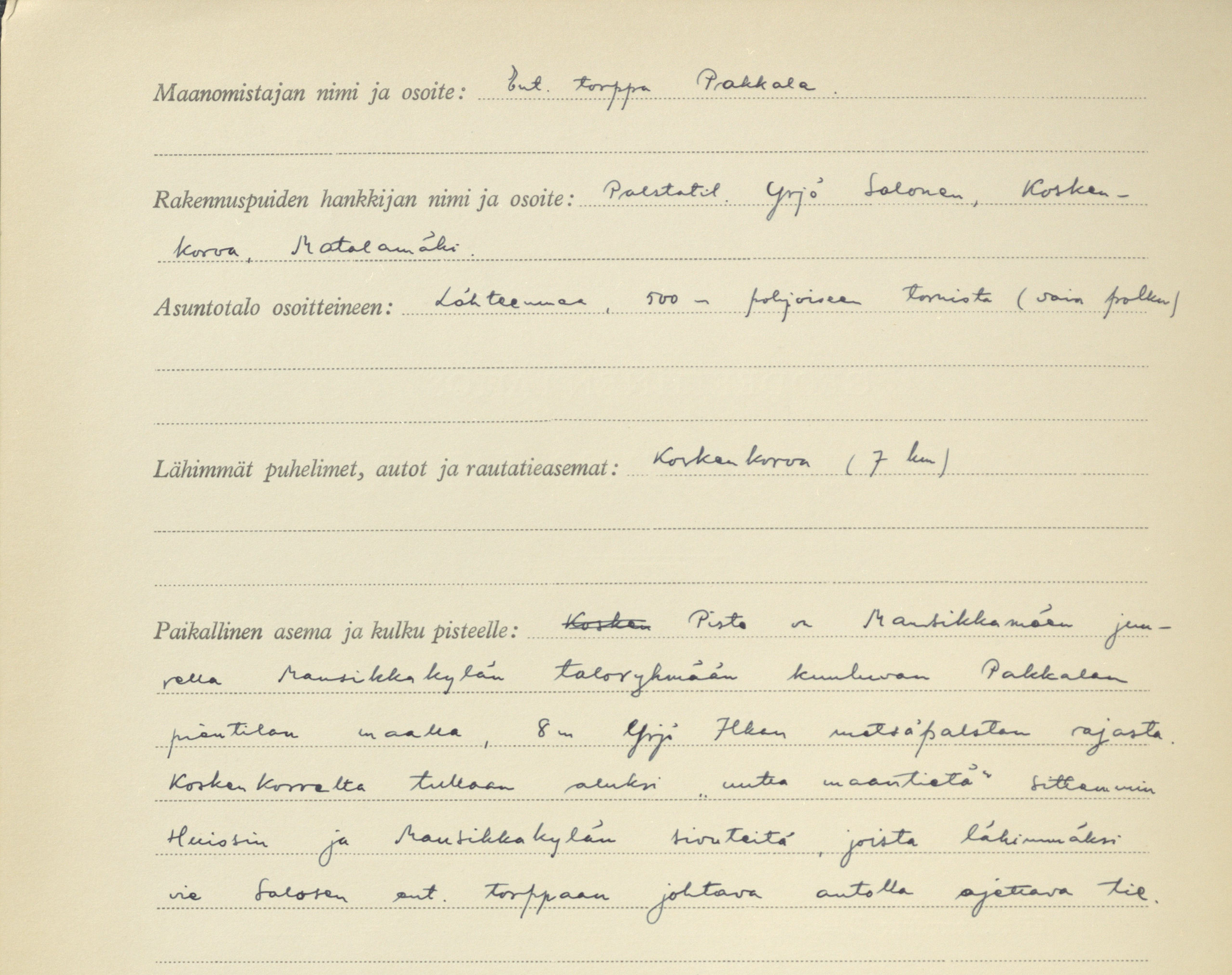 Mansikkakylän torni